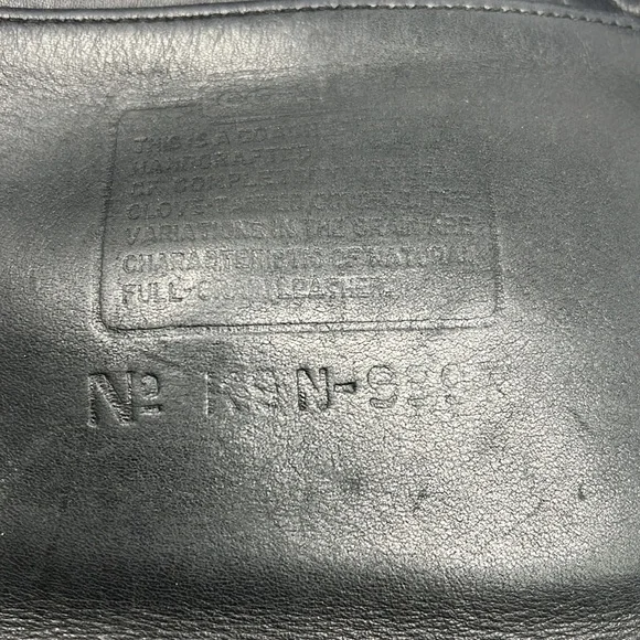 Coach Legacy K9N-9997 Black Leather Crossbody Shoulder Zip Bag - Picture 13 of 14